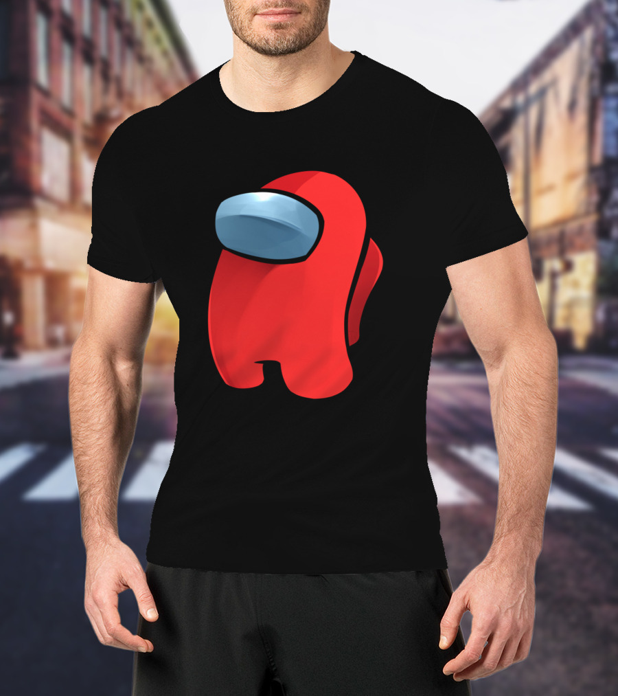 Among Us Crewmate Red Character T-Shirt