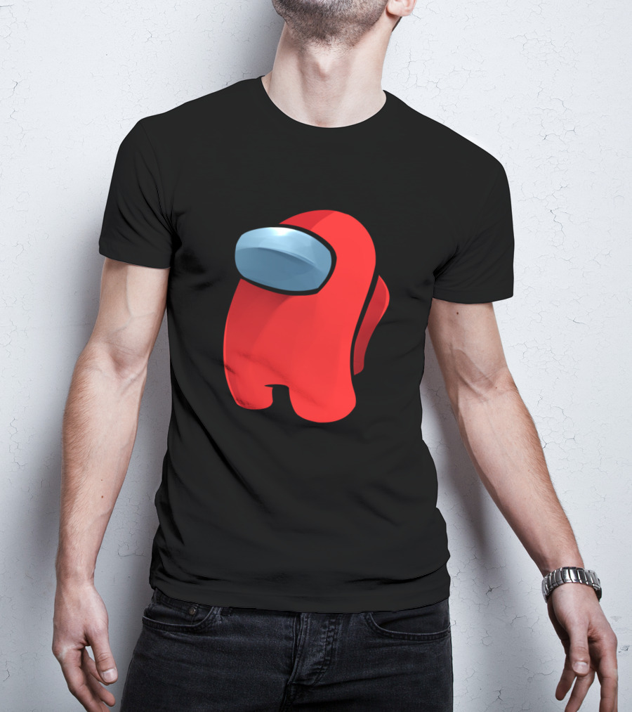 Among Us Crewmate Red Character T-Shirt