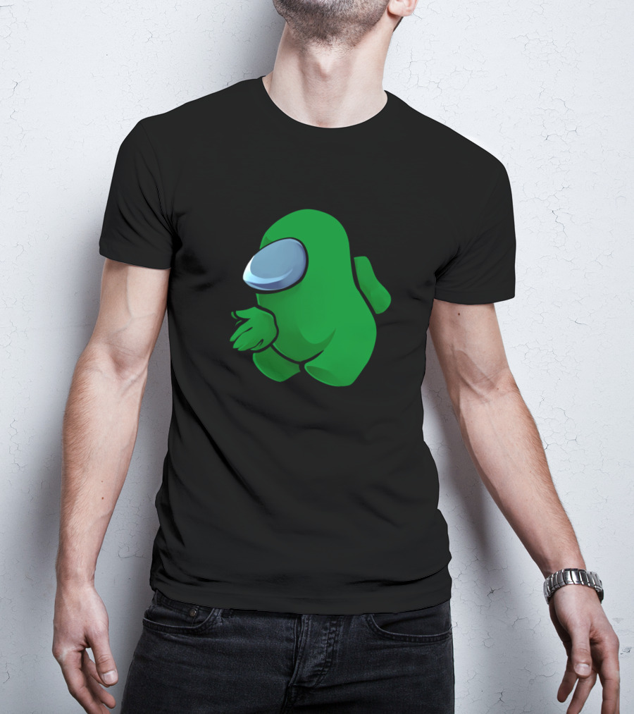 Sus Among Us Crewmate Dark Green T-Shirt