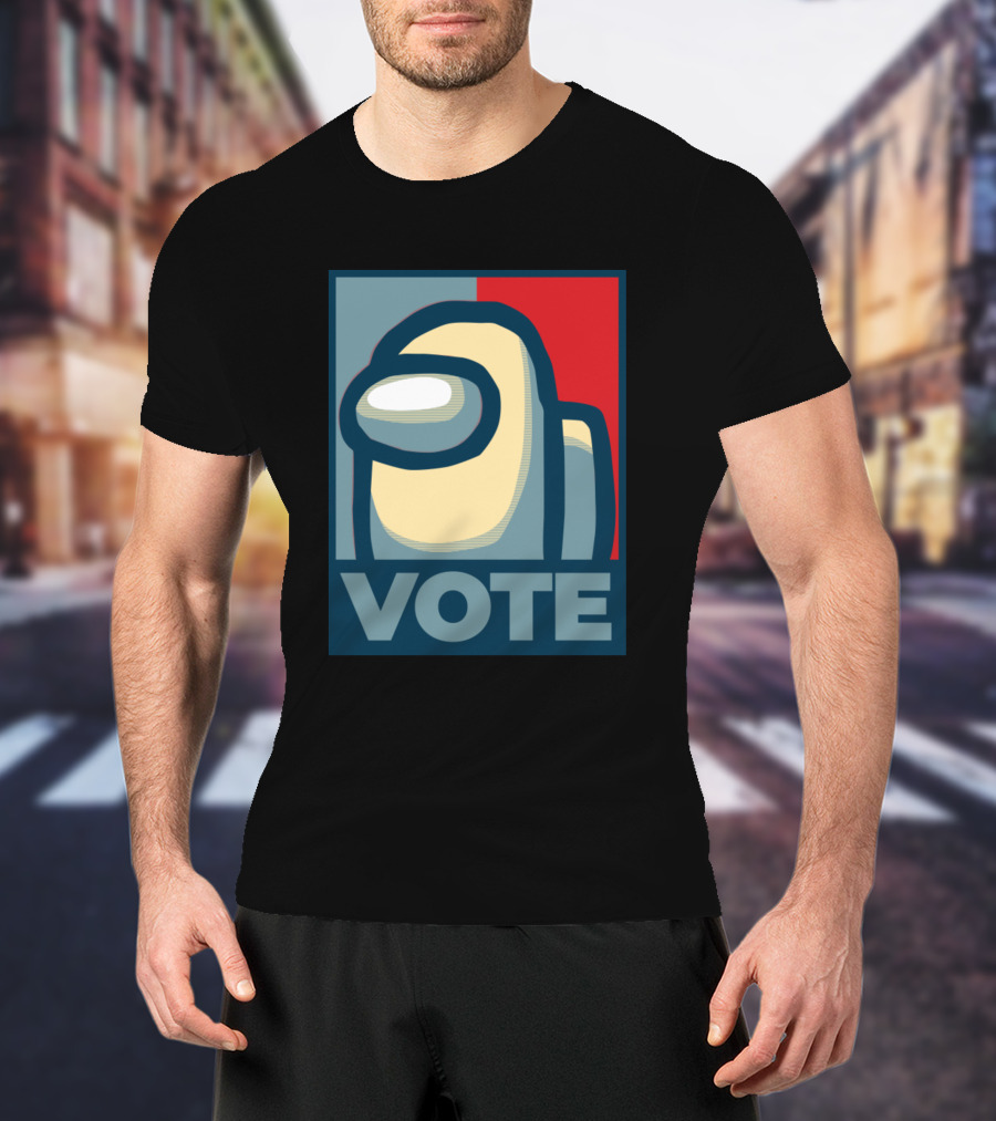 Vote For Among Us Crewmate Political T-Shirt