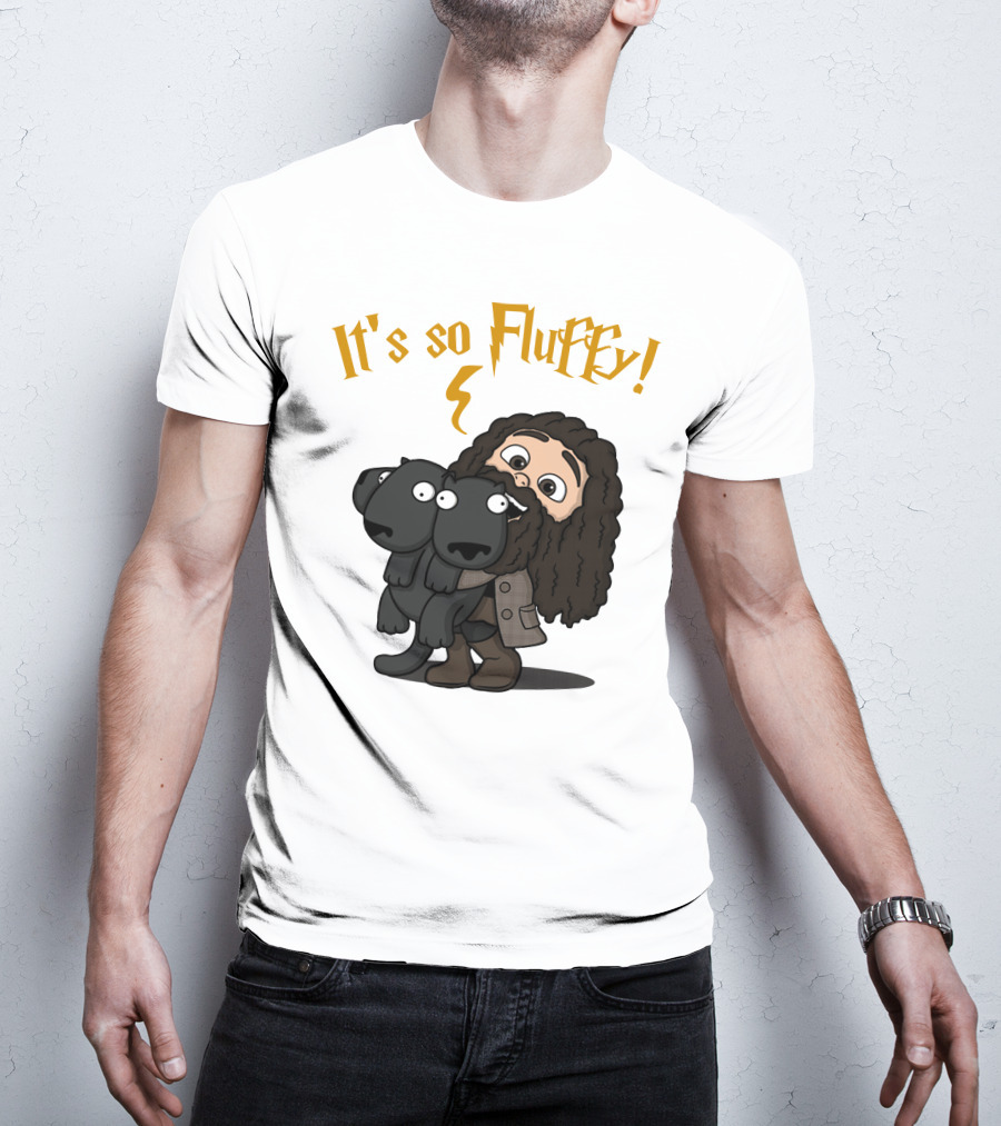 Robbie Coltrane It’s So Fluffy Lightning Wizard T-Shirt