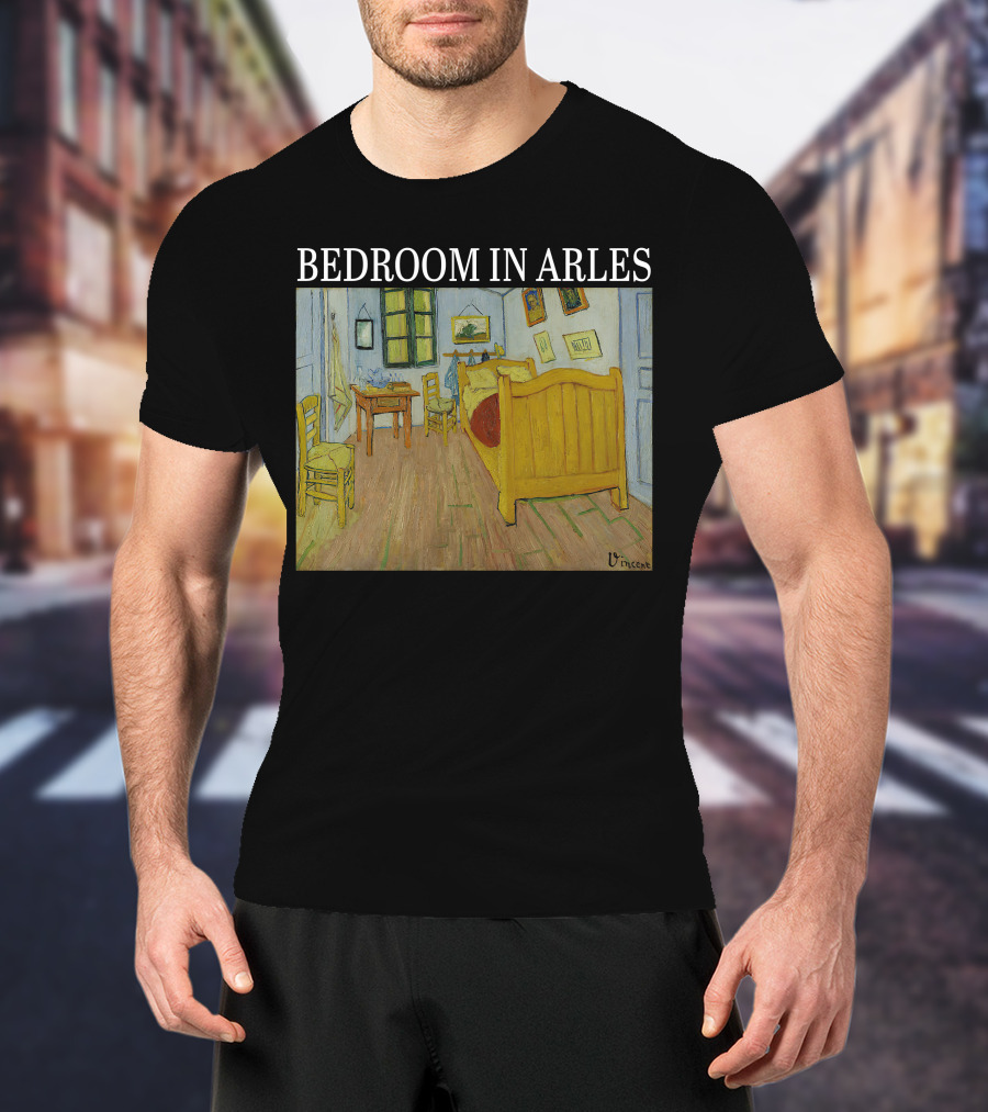 Bedroom In Arles Vincent Van Gogh Painting Recreation T-Shirt