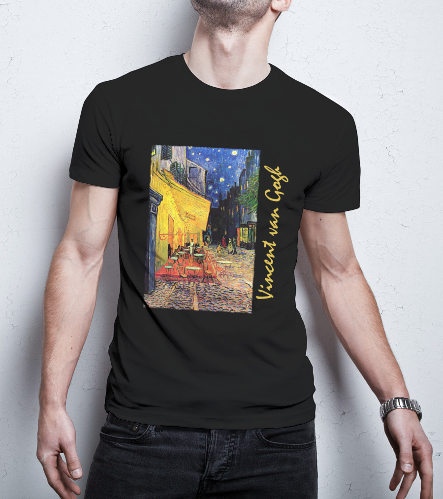 Vincent Van Gogh Café Terrace At Night T-Shirt