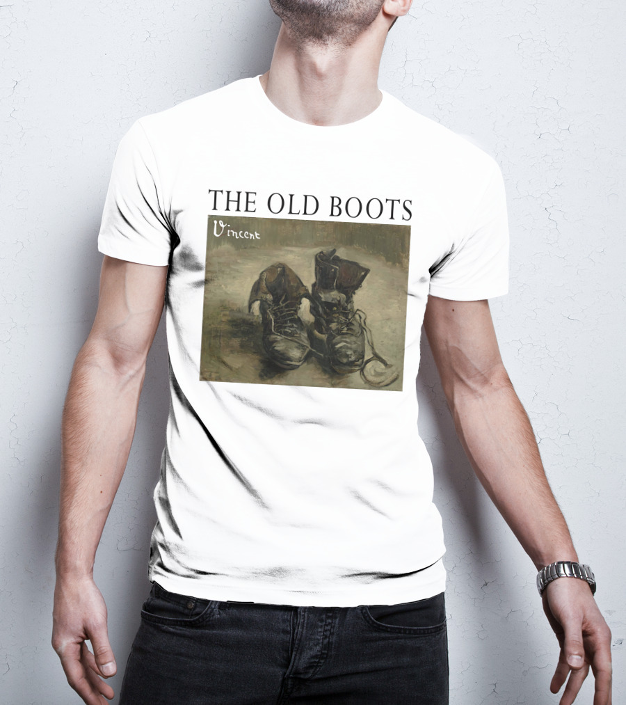 The Old Boots Vincent Van Gogh Painting Vintage T-Shirt