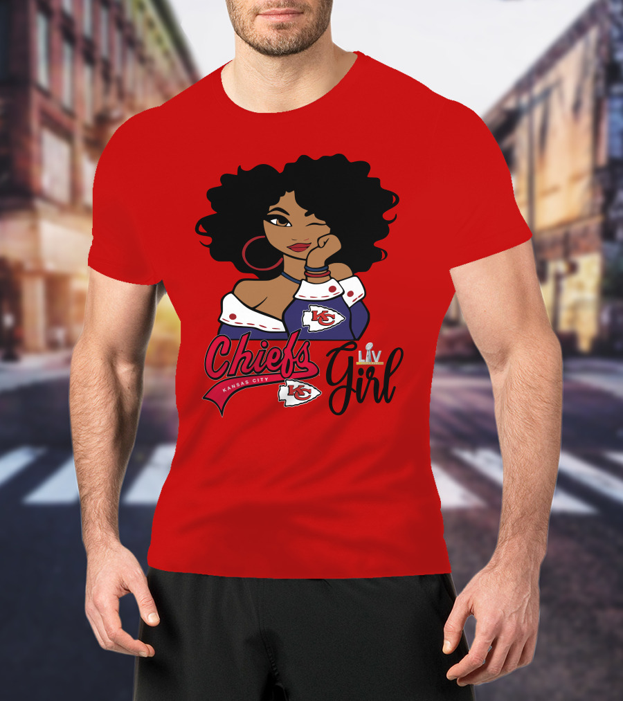Kansas City Chiefs Girl Chiefs Kansas City Liv Girl T-Shirt