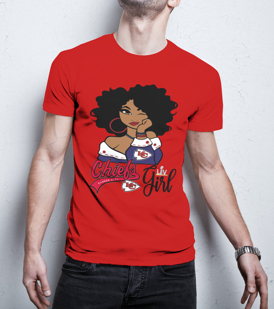 Kansas City Chiefs Girl Chiefs Kansas City Liv Girl T-Shirt
