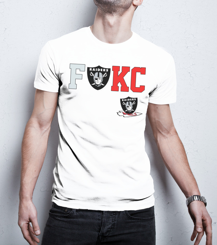 F Raiders KC Chiefs T-Shirt