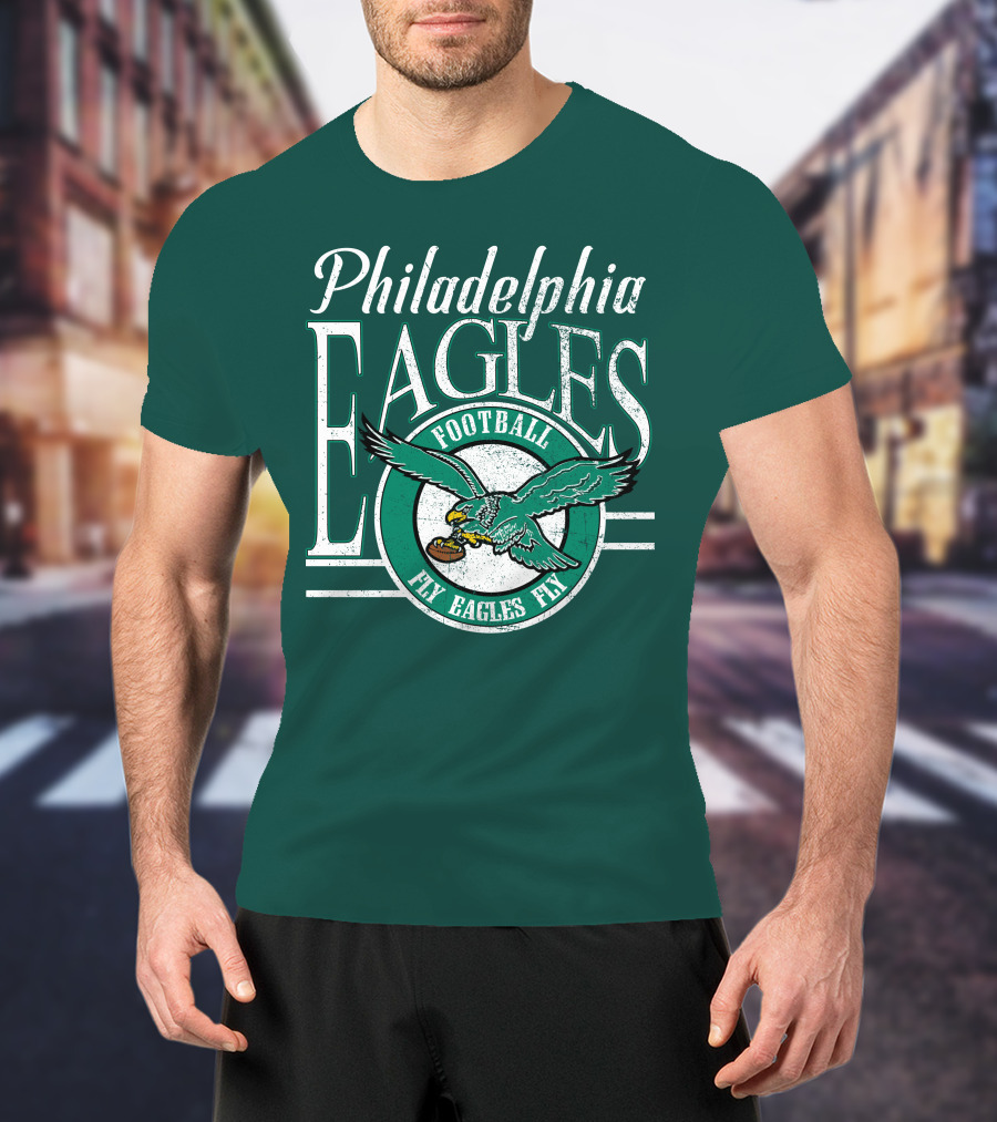 Philadelphia Eagles Football Fly Eagles Fly T-Shirt