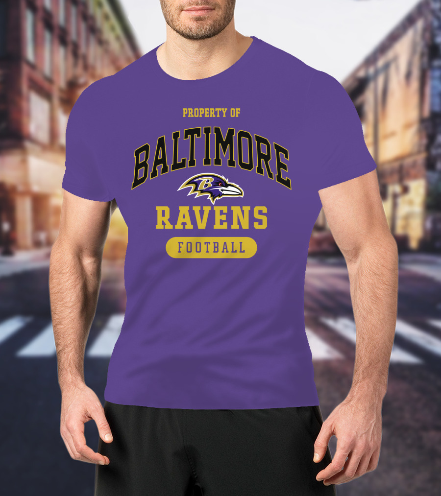 Property Of Baltimore Ravens Football T-Shirt