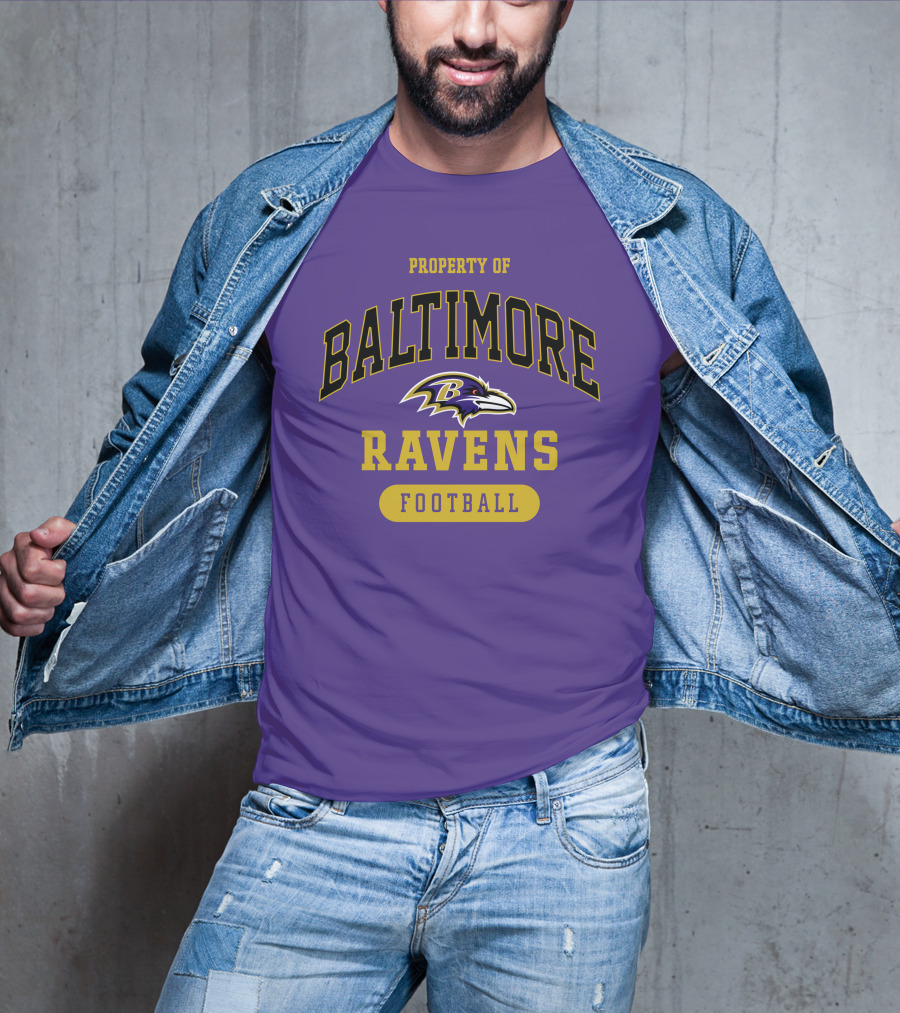 Property Of Baltimore Ravens Football T-Shirt