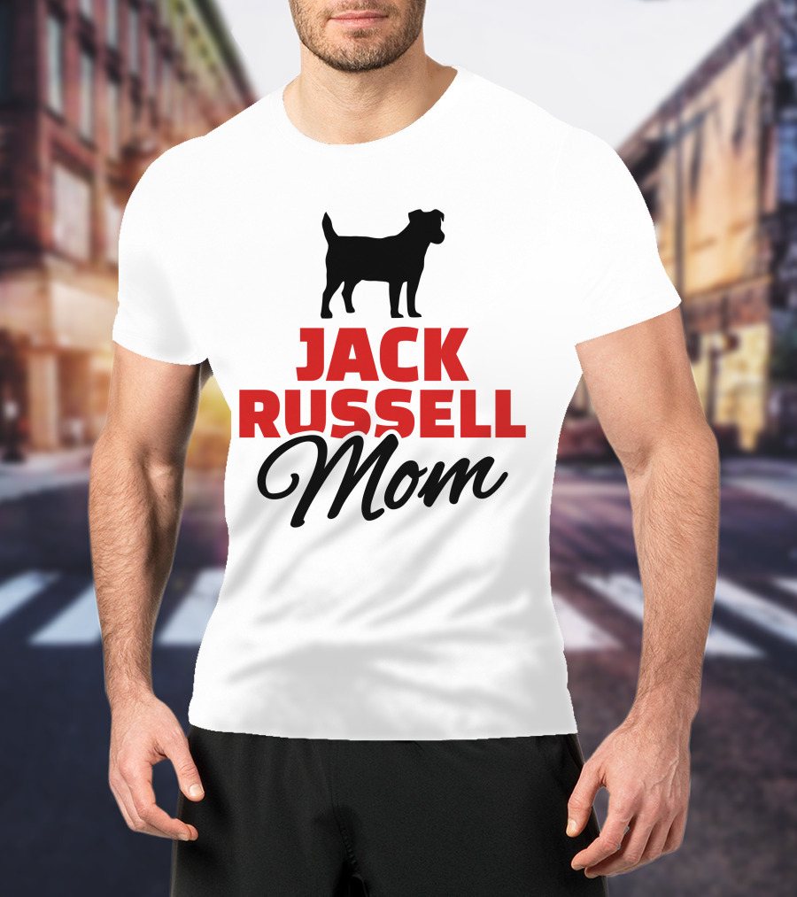 Jack Russell Mom Dog T-Shirt