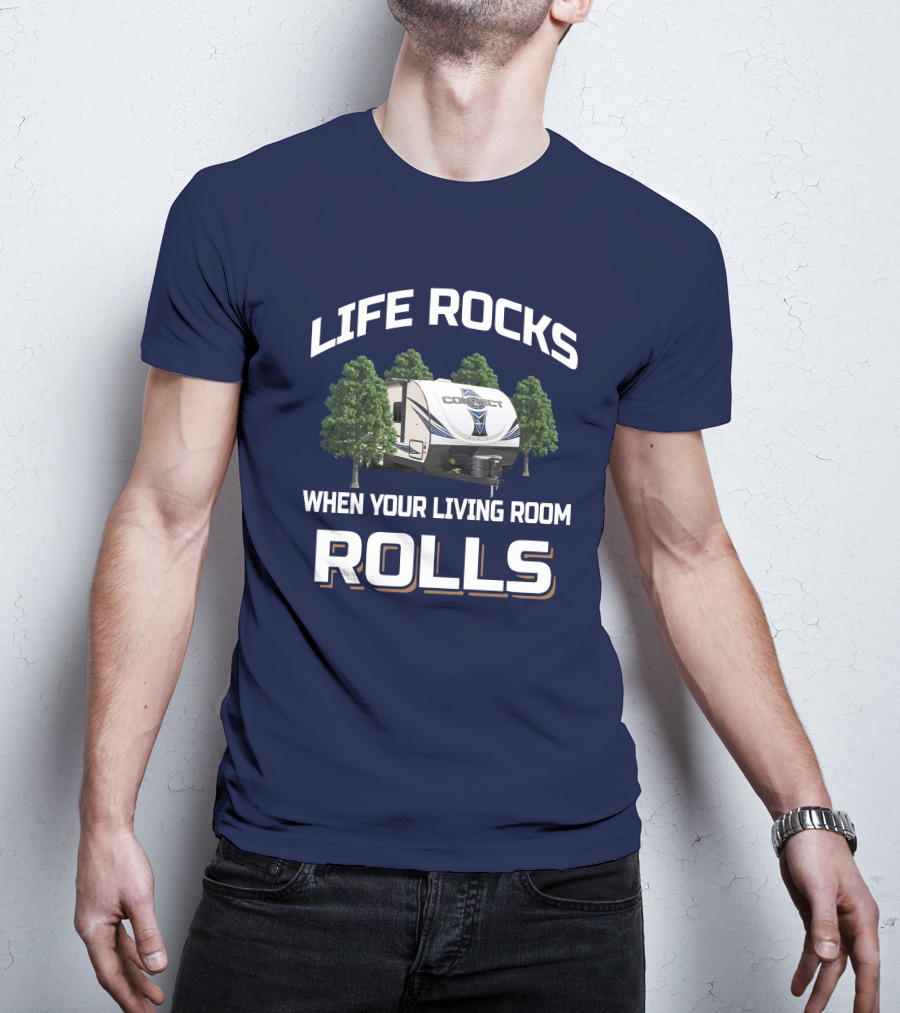 Life Rocks When Your Living Room Rolls KZ Connect T-Shirt
