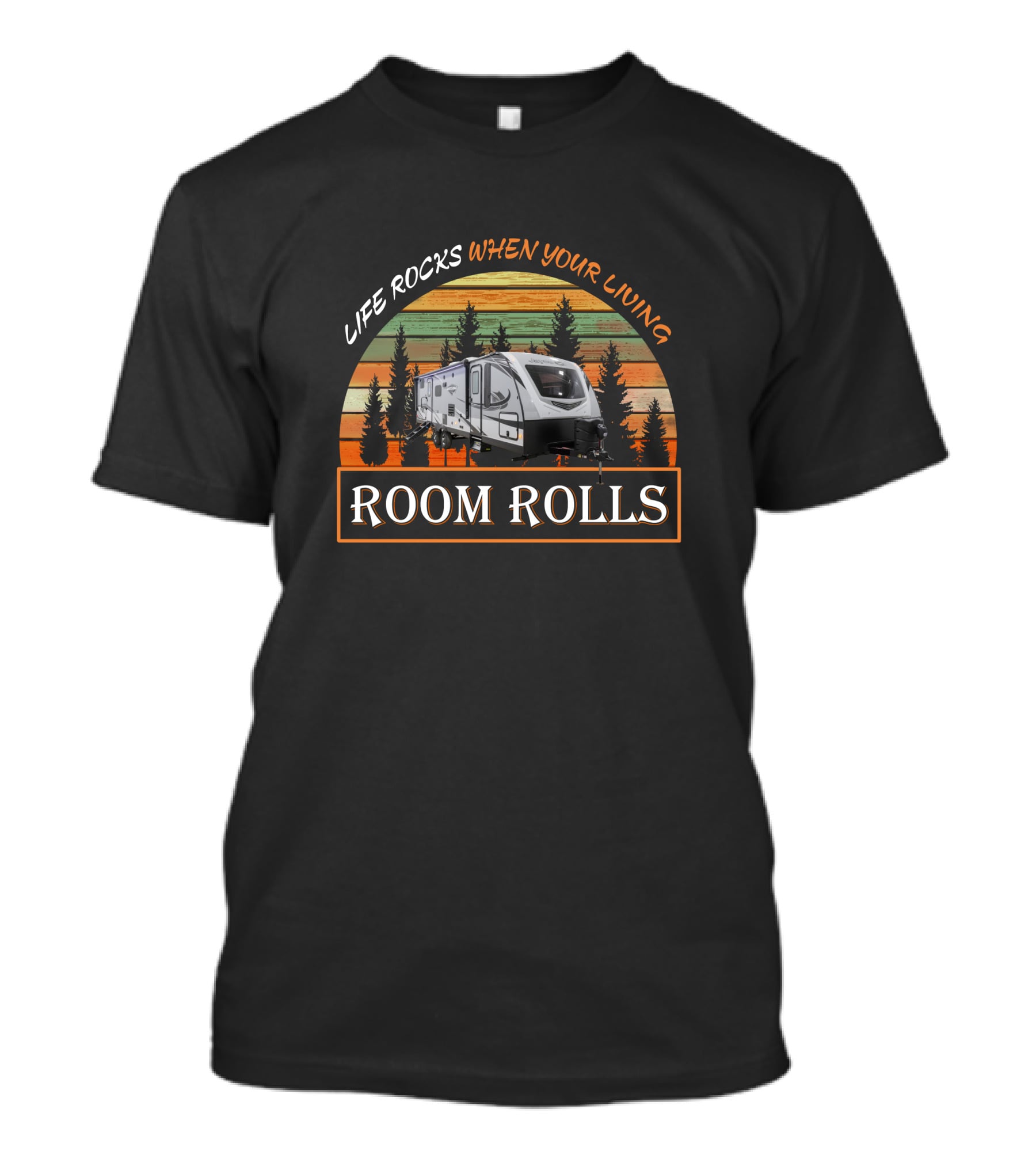 Life Rocks When Your Living Room Rolls Whitehawk 29bh T-Shirt