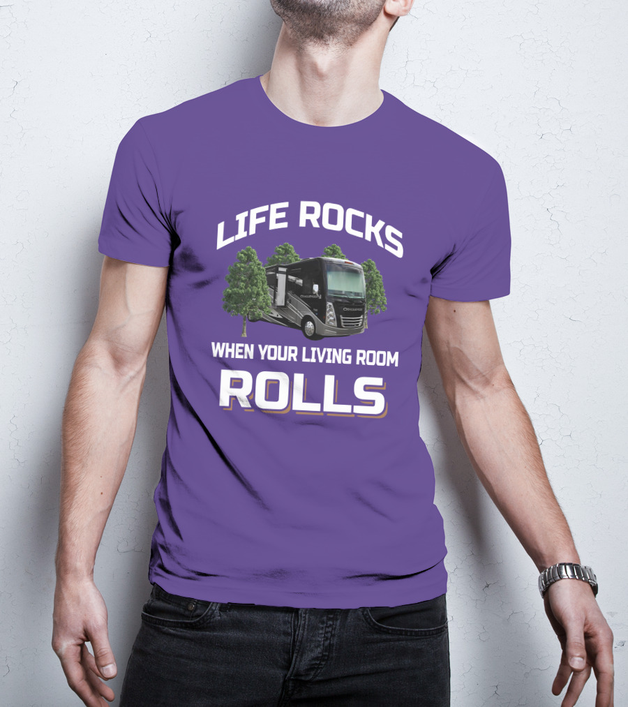 Life Rocks When Your Living Room Rolls Thor Challenger T-Shirt
