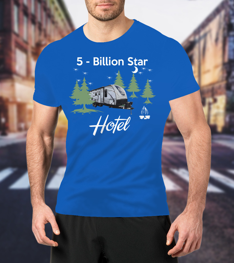 5 Billion Star Hotel Cruiser MPG 2400BH Camping Adventure T-Shirt