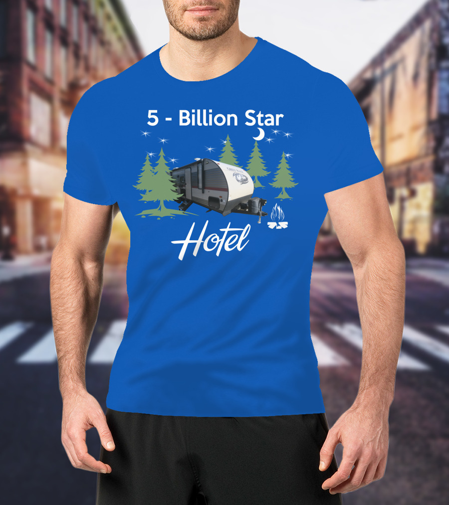 5 Billion Star Hotel Cherokee Grey Wolf 26DBH T-Shirt
