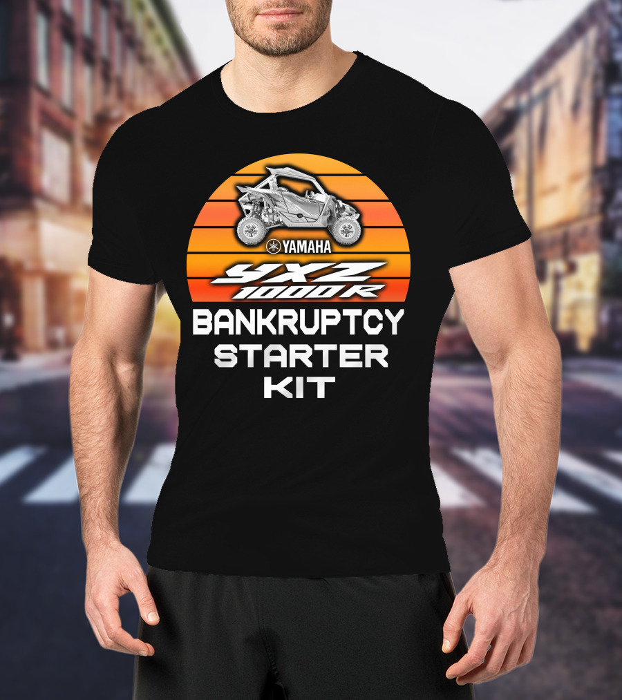 YAMAHA YXZ 1000R Bankruptcy Starter Kit T-Shirt