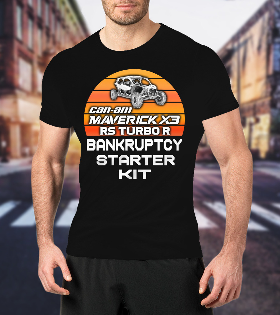 Can-Am Maverick X3 RS Turbo R Bankruptcy Starter Kit T-Shirt