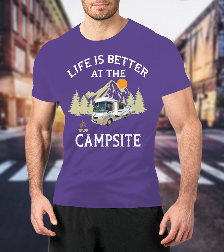 Life Is Better At The Campsite Winnebago RV Owners Group T-Shirt