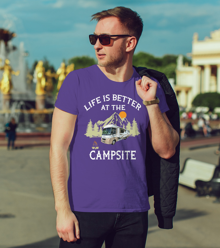 Life Is Better At The Campsite Winnebago RV Owners Group T-Shirt