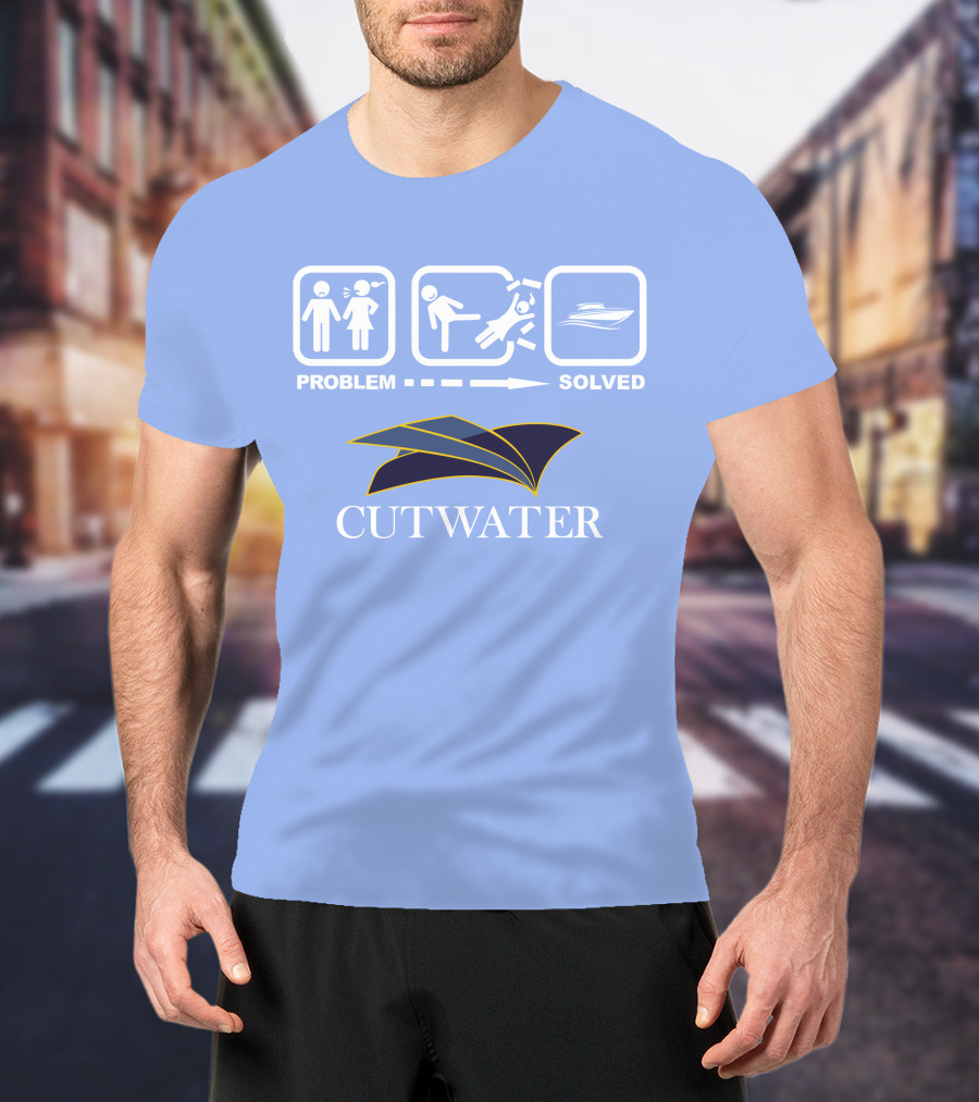 Problem Solved Cutwater Boats T-Shirt