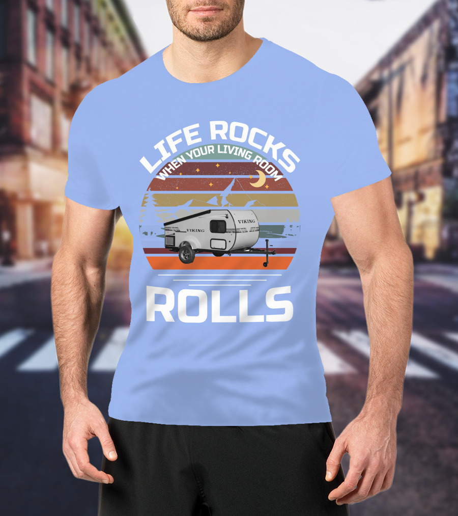 Viking 9.0 Camper When Your Living Room T-Shirt
