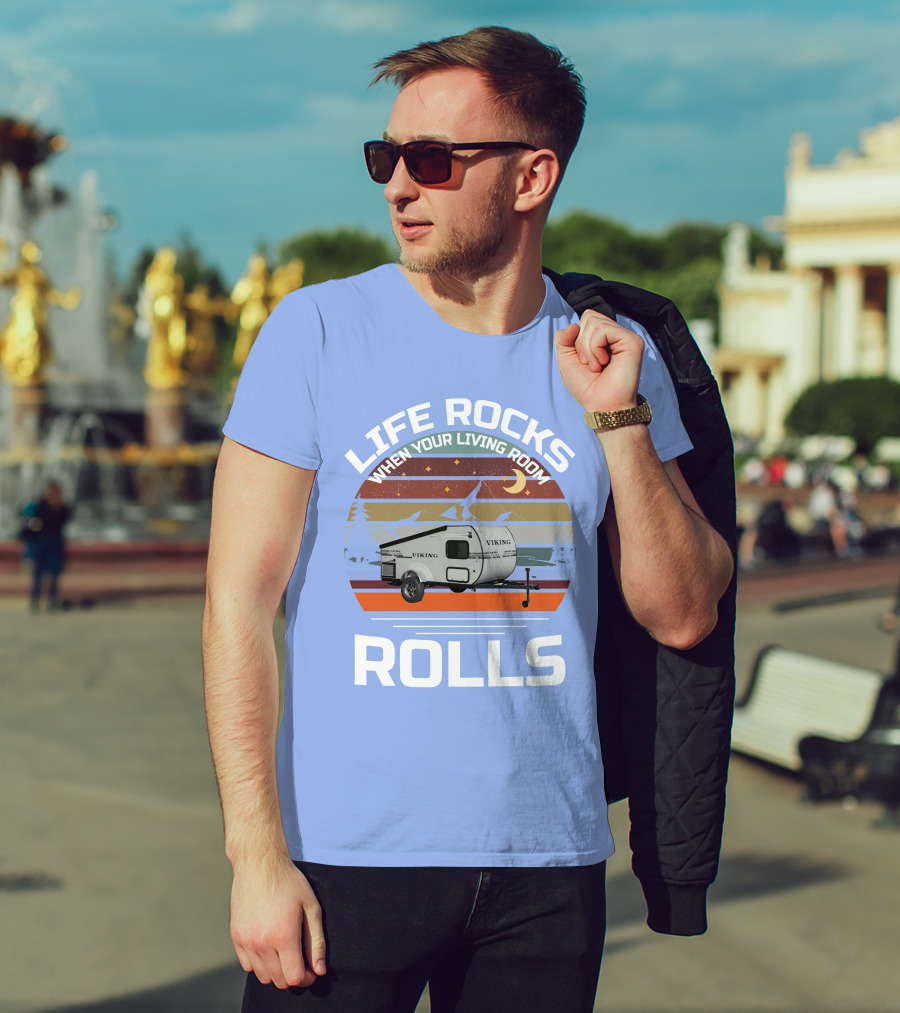 Viking 9.0 Camper When Your Living Room T-Shirt