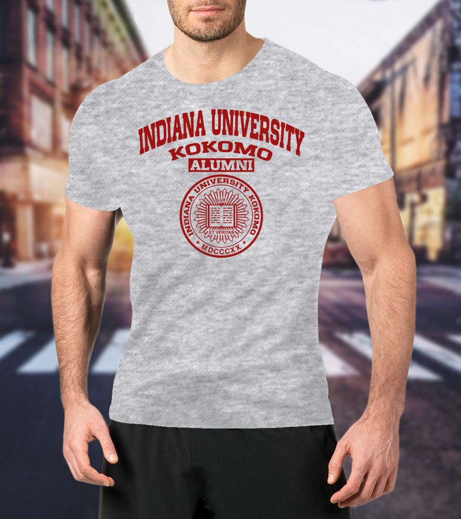 Indiana University Kokomo Alumni Seal Logo MDCCCXX T-Shirt