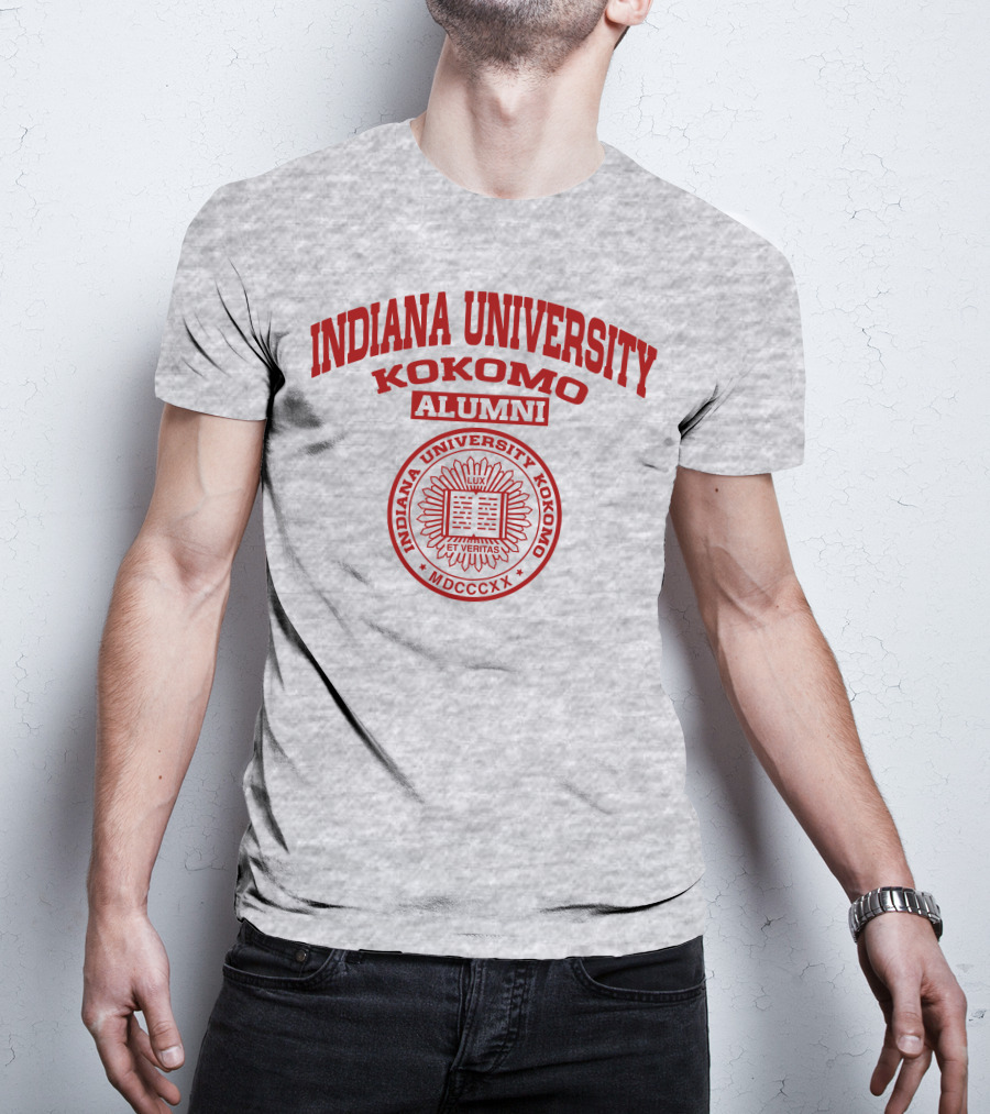 Indiana University Kokomo Alumni Seal Logo MDCCCXX T-Shirt