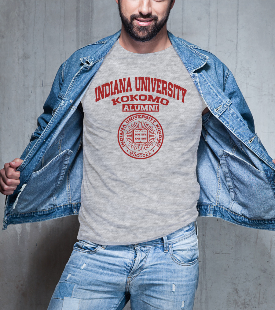 Indiana University Kokomo Alumni Seal Logo MDCCCXX T-Shirt