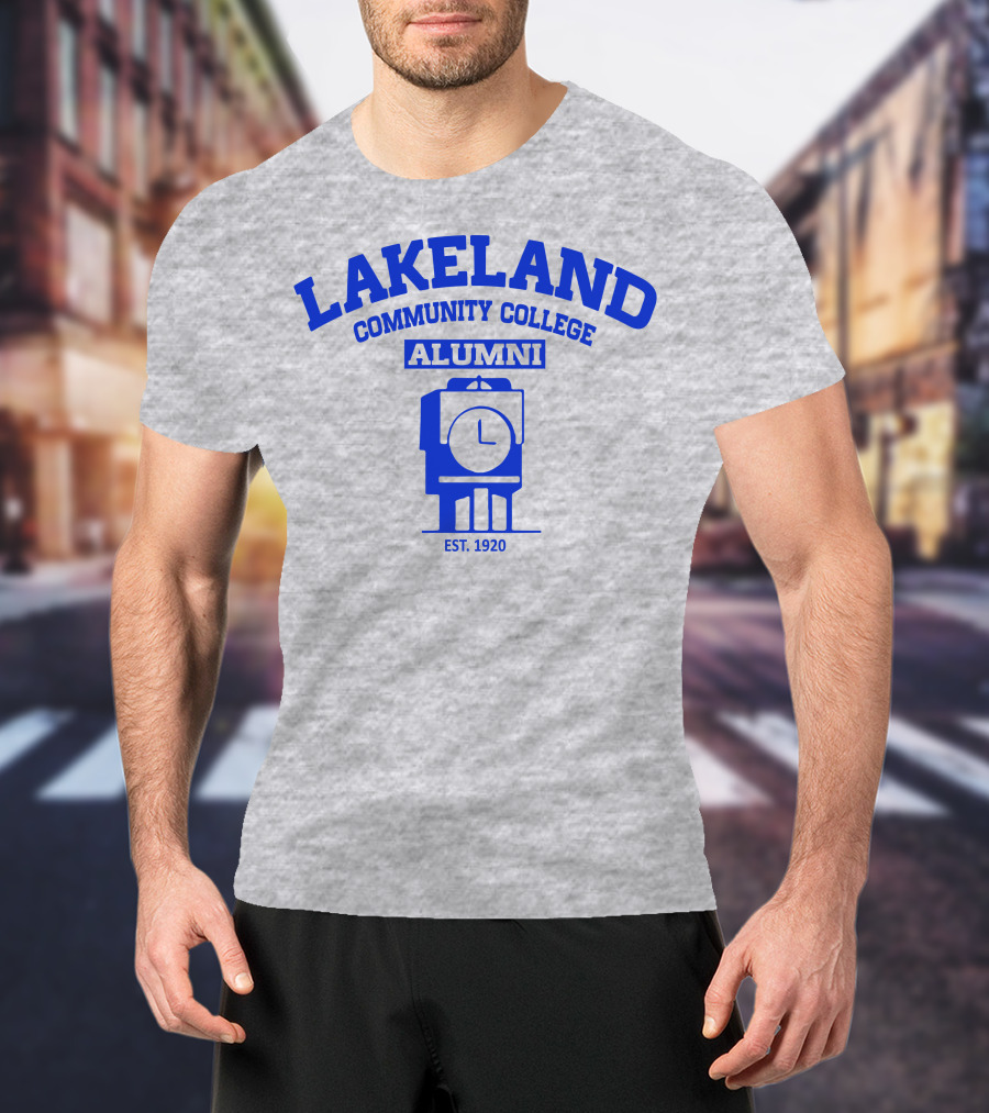 Lakeland Community College Alumni Est. 1920 Clock Tower T-Shirt