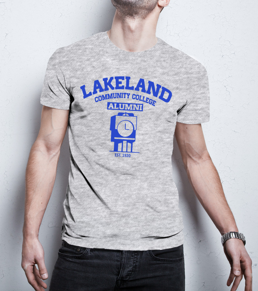 Lakeland Community College Alumni Est. 1920 Clock Tower T-Shirt
