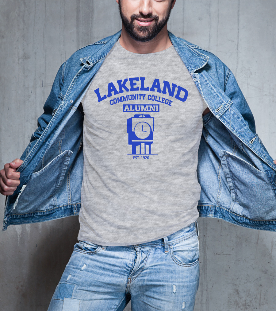 Lakeland Community College Alumni Est. 1920 Clock Tower T-Shirt