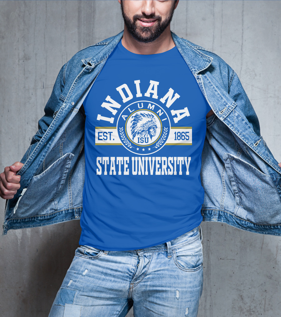 Indiana State University Alumni ISU Est. 1865 T-Shirt