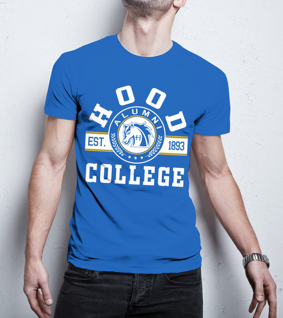 Hood College Alumni Est. 1893 Mustang Crest T-Shirt
