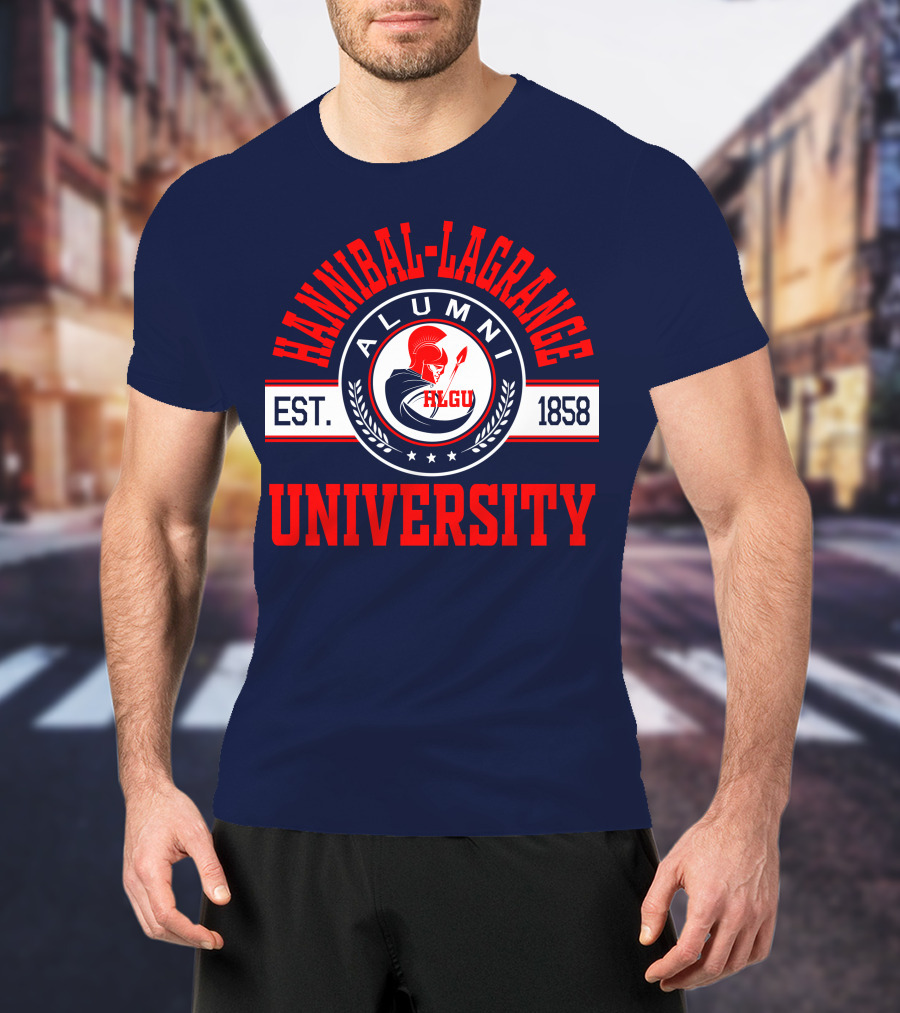 Hannibal LaGrange University Alumni HLGU Est. 1858 Spartan T-Shirt