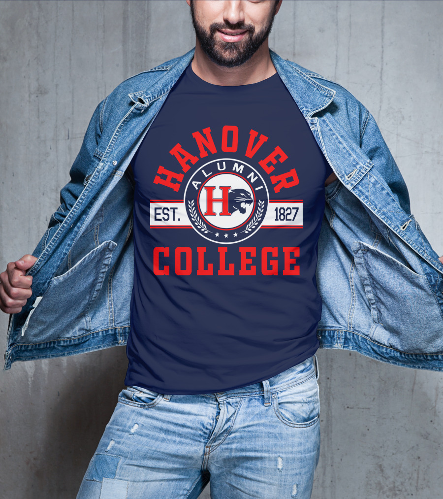 Hanover College Alumni Est. 1827 Panther T-Shirt