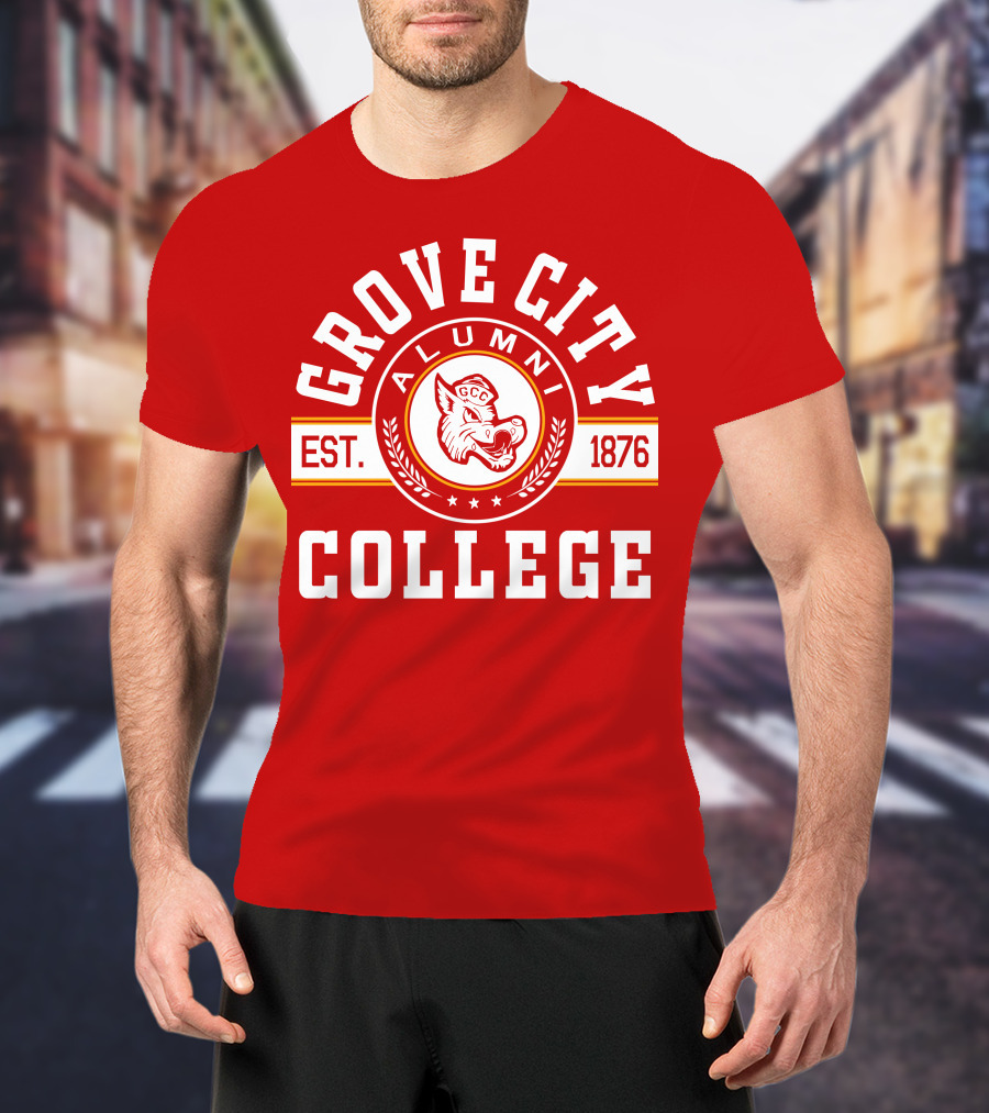 Grove City College Alumni Est. 1876 GCC T-Shirt