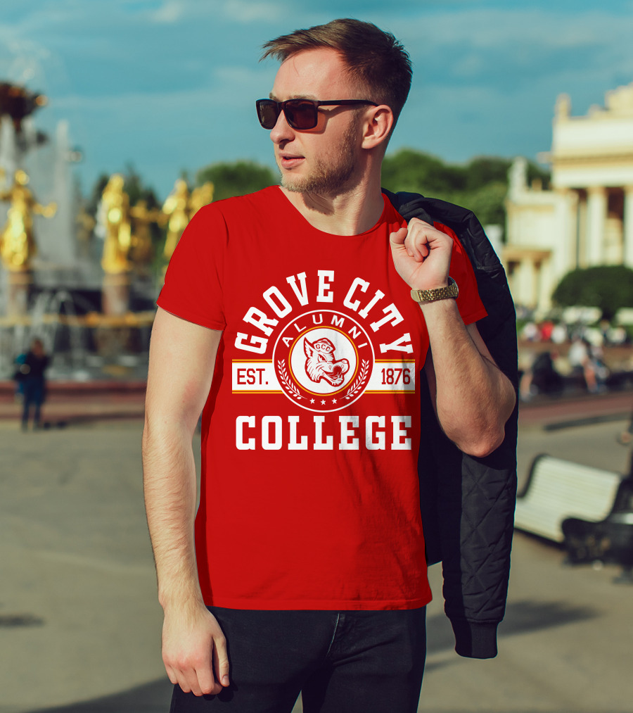 Grove City College Alumni Est. 1876 GCC T-Shirt