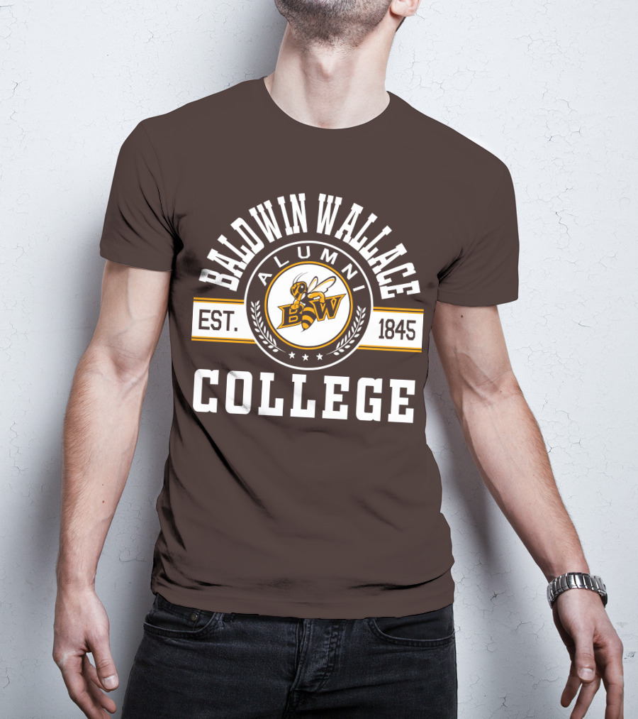 Baldwin Wallace College Alumni Est. 1845 Bee T-Shirt