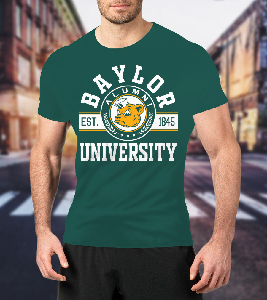 Baylor University Alumni Est. 1845 Bear T-Shirt