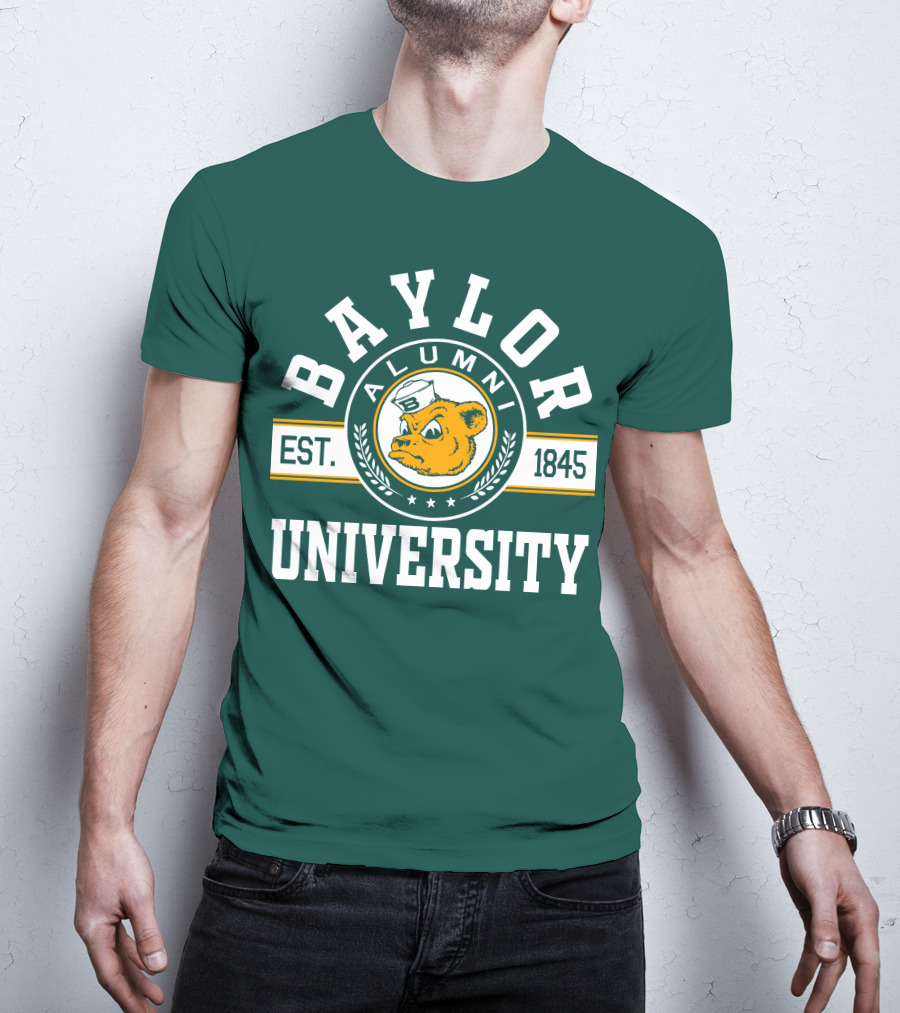 Baylor University Alumni Est. 1845 Bear T-Shirt