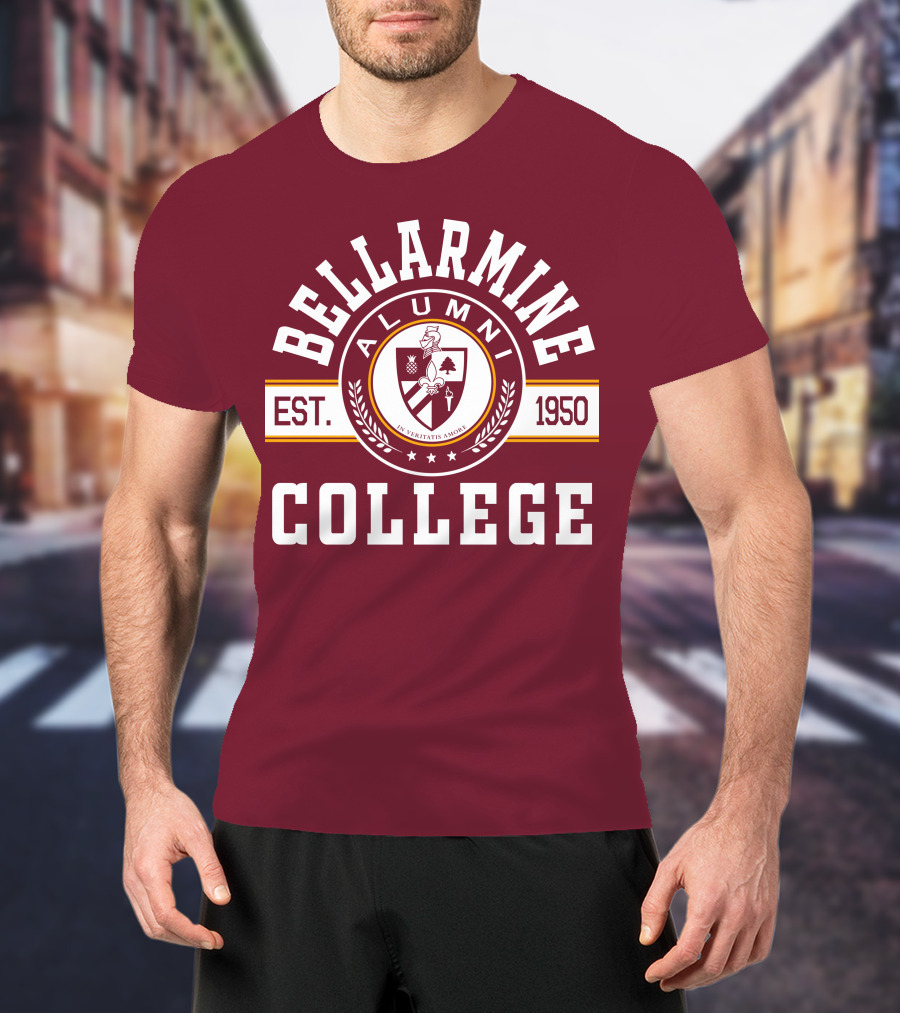 Bellarmine Alumni College Est. 1950 Crest T-Shirt