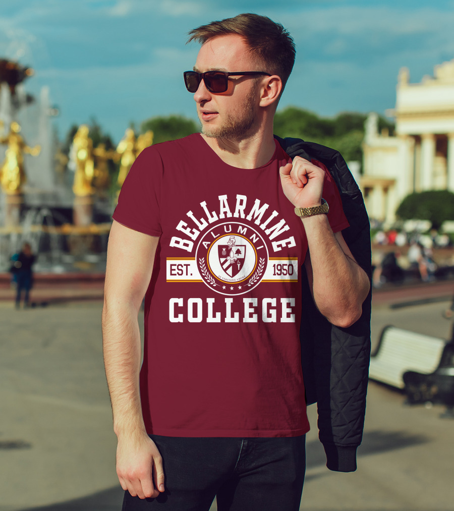 Bellarmine Alumni College Est. 1950 Crest T-Shirt