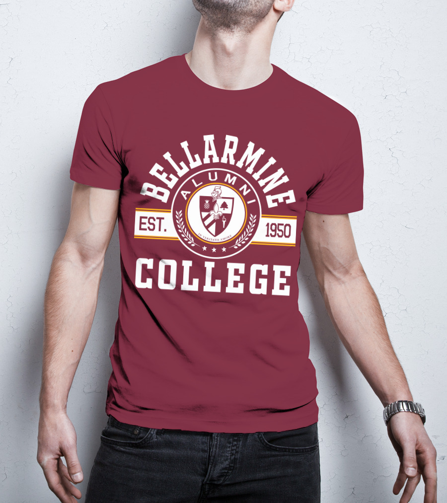 Bellarmine Alumni College Est. 1950 Crest T-Shirt
