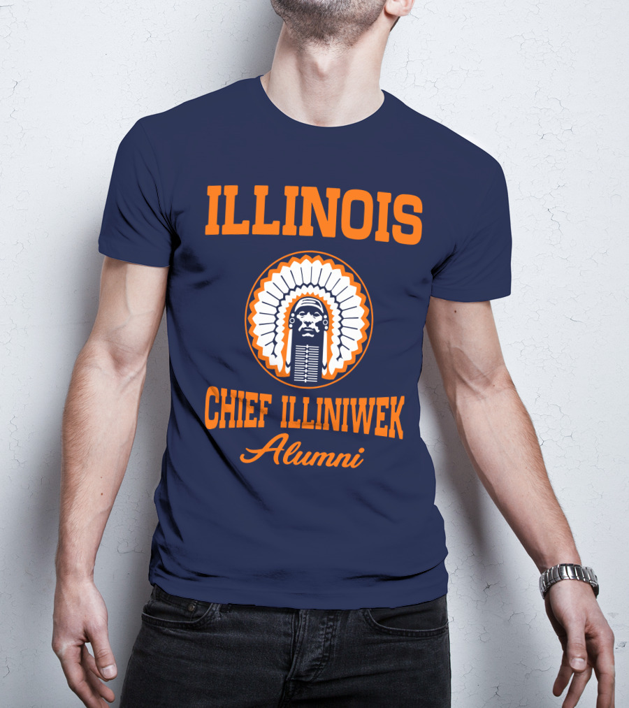 Illinois Chief Illiniwek Alumni T-Shirt