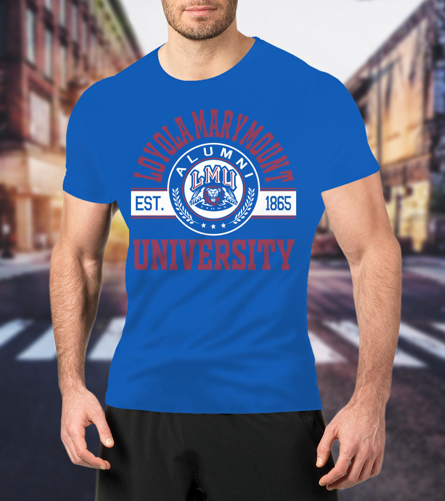 Loyola Marymount University Alumni LMU Lions Est. 1865 T-Shirt
