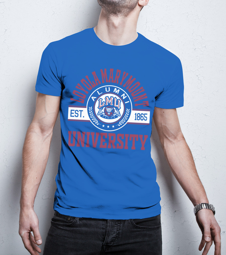 Loyola Marymount University Alumni LMU Lions Est. 1865 T-Shirt
