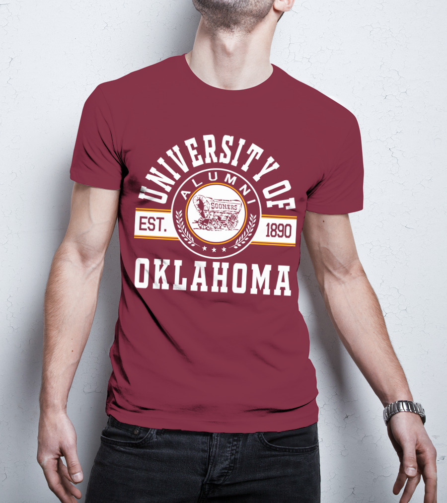 University Of Oklahoma Alumni Sooners Est. 1890 T-Shirt