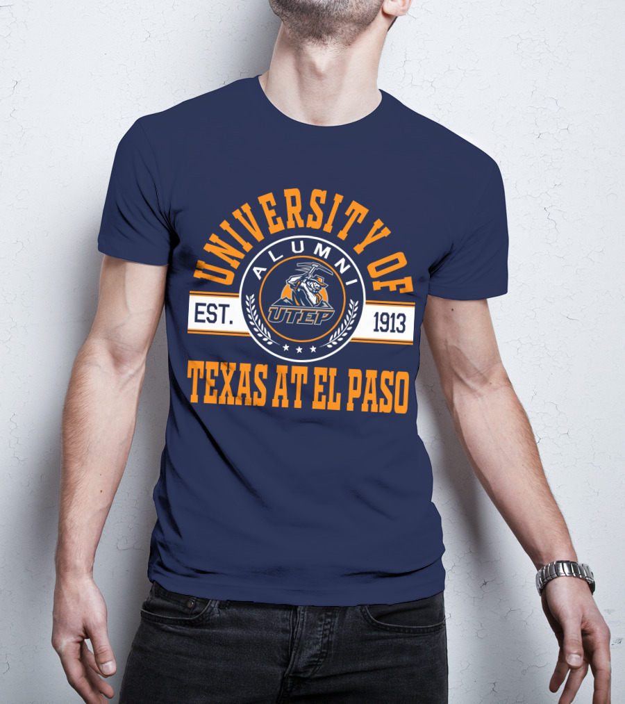 University Of Texas At El Paso UTEP Alumni Est. 1913 T-Shirt